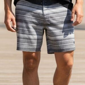 Vissla Striped Gray Shorts